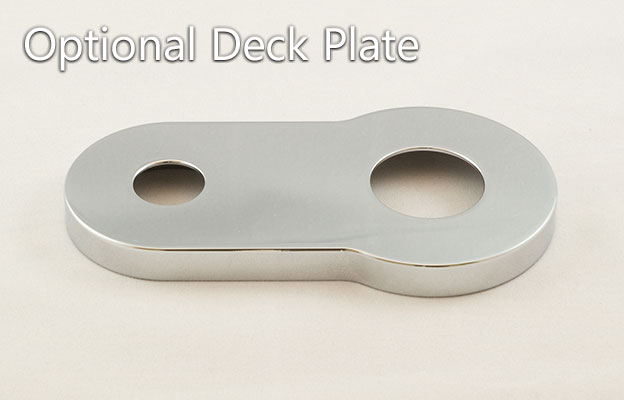 Faucet with Deck Plate