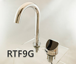 The RTF9G Electronic, Hands Free, Motion Sensor, Water Saving, and Automatic Faucet is at your fingertips.
